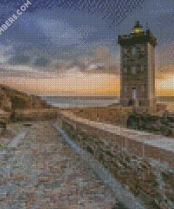France Sunrises and sunsets Coast Lighthouses diamond painting