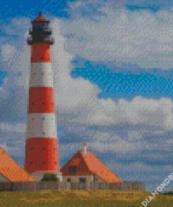 Germany Lighthouses North Frisia Westerhever diamond painting
