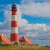 Germany Lighthouses North Frisia Westerhever paint by numbers