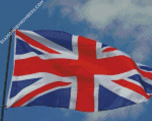 Grand Britain Flag diamond paintings