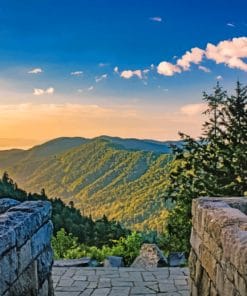 Great Smoky Mountains National Park paint by numbers