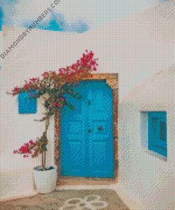 Greece Doors diamond paintings