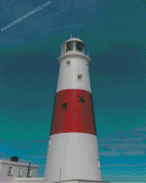 Lighthouse Portland Bill In England diamond paintings