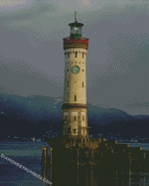 Lindau Lighthouse diamond paintings