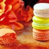 Macarons Dessert Cakes paint by numbers