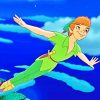 Peter Pan Cartoon paint by numbers
