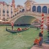 Rialto Bridge Italy paint by numbers