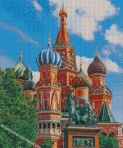 Russia Saint Basil Cathedral diamond painting