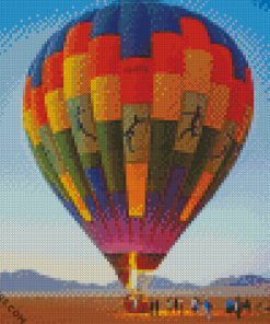 Sossusvlei Namib Hot Air Balloon In Desert diamond painting
