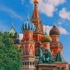 St. Basil's Cathedral Russia paint by numbers