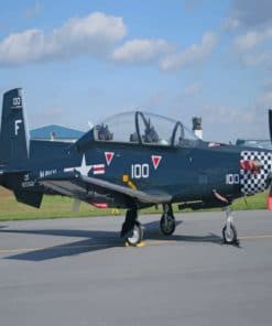 T6 Texan Jet Aircraft paint by numbers