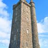 Tall Scrabo Tower In Ireland Paint By Numbers