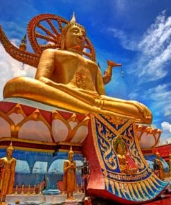 The Big Buddha Koh Samui Island paint by numbers