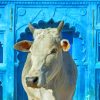 White Cow Paint By Numbers