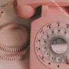 aesthetic vintage pink phone diamond paintings