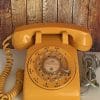 Aesthetic Vintage Yellow Phone paint by numbers