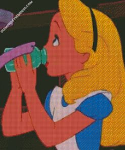 Alice In Wonderland Animation - 5D Diamond Painting
