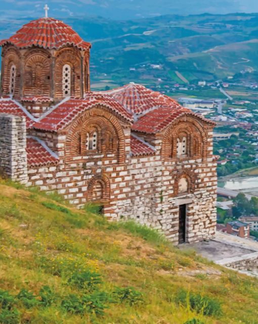 berat City in Albania paint by numbers