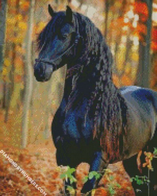 black horse diamond paintings