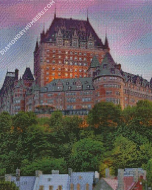 chateau frontenac Quebec City Canada diamond paintings