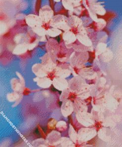 cherry blossom diamond painting