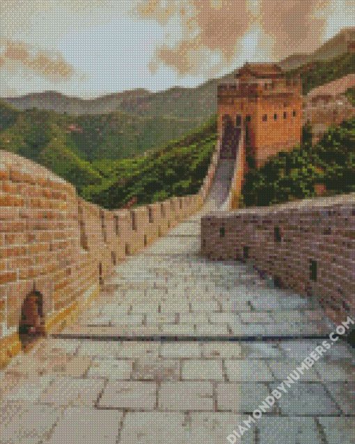 great wall of china diamond painting