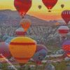 hot air balloon turkey diamond painting