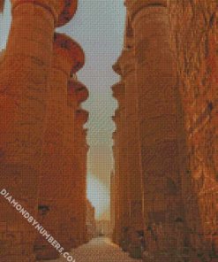 karnak Temple in Luxor Egypt diamond paintings
