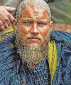 king Ragnar Lothbrok paint by numbers