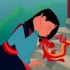 Mulan And Mushu paint by numbers