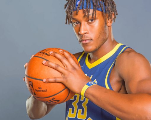 Myles Turner Nba Star paint by numbers