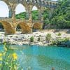 Pont Du Gard France paint by numbers