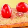 Red Easter Eggs paint by numbers