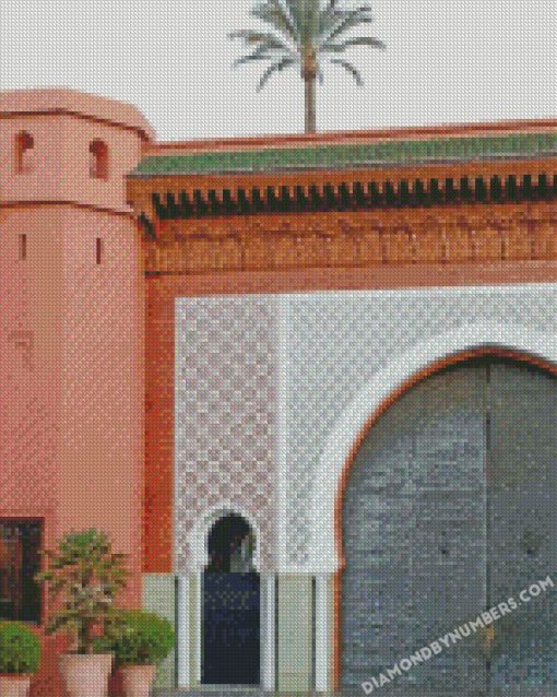 saadiens tombs Marrakesh diamond paintings