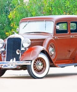 Sedan 1933 Dodge 4 Car paint by numbers