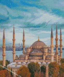 sultan ahmed mosque turkey diamond painting