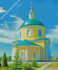 temple orthodoxy In russia diamond painting