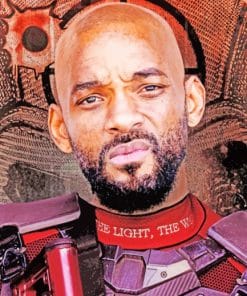 Will Smith In Suicide Squad paint by numbers