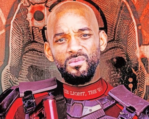 Will Smith In Suicide Squad paint by numbers