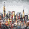 New York Skyscraper paint by numbers