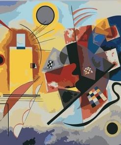 Wassily Kandinsky Yellow Red Blue Paint by numbers