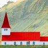 Church In Vik Iceland paint by numbers