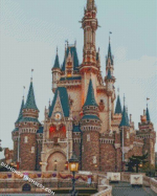 Cinderella Castle diamond paintings