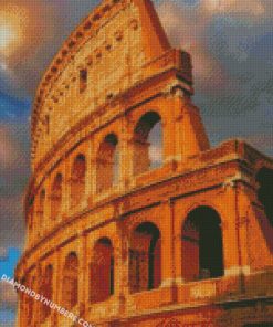 Colosseum italy diamond painting