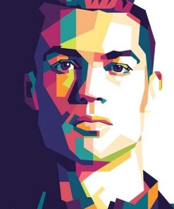 Cristiano-Ronaldo-On-Pop-Art-DIY-People-Paint-By-Numbers-PBN-25241