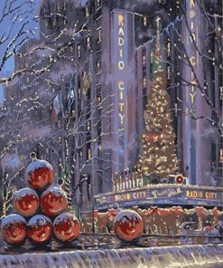 Christmas Night in New York Paint by numbers