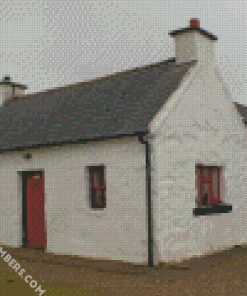 Historical Irish Cottage diamond painting