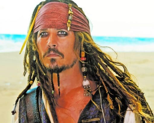 Jack Sparrow Paint By Numbers