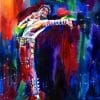 Colorful Michael Jackson Paint By Numbers