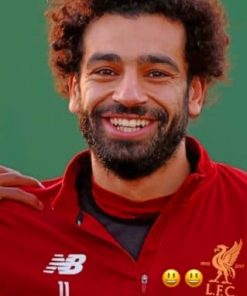 Mohamed Salah paint By Numbers